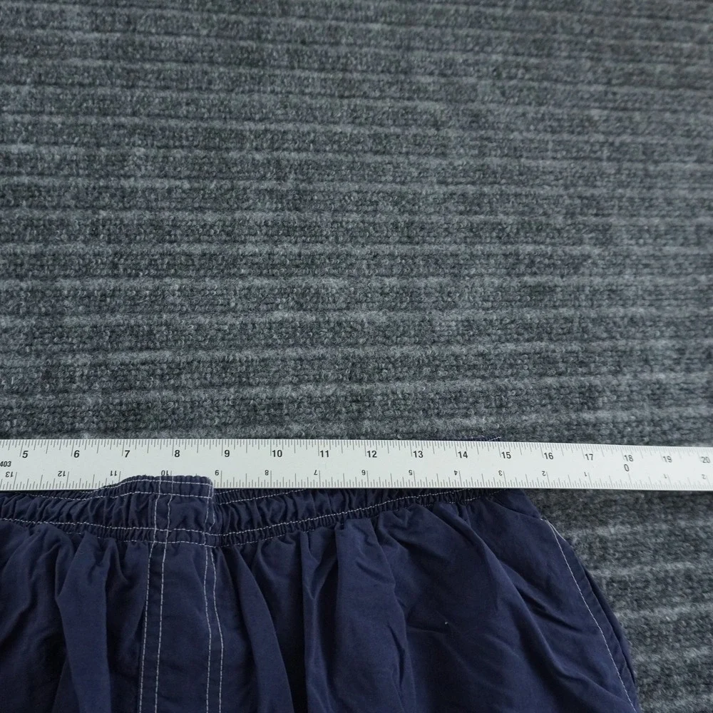 Vintage Y2K Ocean Pacific Swim Trunks Mens Large Navy Blue Cargo Board Shorts